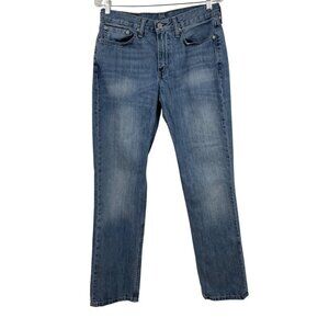 Levis 514 Jeans Mens 31x32 Blue Straight Leg Denim Pants Vintage 90s